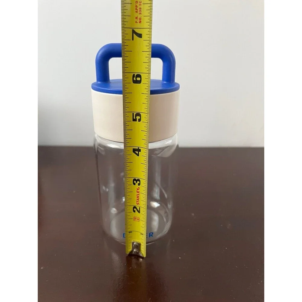 Minimalist Glass Water Bottle 14 OZ, 420 ML